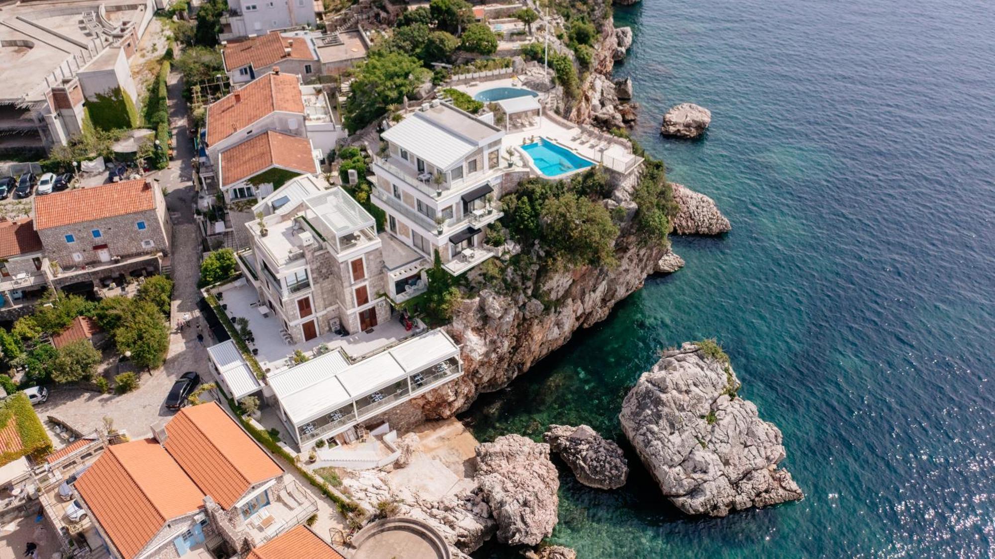 Blanche Cliff Apartments スヴェティ・ステファン エクステリア 写真